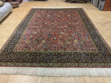 SEMI-ANTIQUE 9ft. x 13ft. TRADITIONAL TABRIZ - David Tiftickjian & Sons