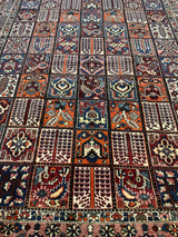 SEMI-ANTIQUE 9ft. x 13ft. TRANSITIONAL BAKHTIARI - David Tiftickjian & Sons