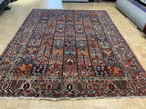 SEMI-ANTIQUE 9ft. x 13ft. TRANSITIONAL BAKHTIARI - David Tiftickjian & Sons