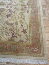 VINTAGE 10ft. x 13ft. TRANSITIONAL TIBETAN - David Tiftickjian & Sons