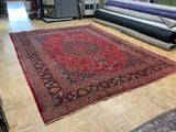 VINTAGE 10ft. x 14ft. TRADITIONAL MASHAD - David Tiftickjian & Sons