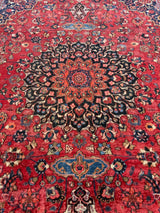 VINTAGE 10ft. x 14ft. TRADITIONAL MASHAD - David Tiftickjian & Sons