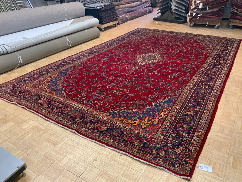 VINTAGE 10ft. x 17ft. TRADITIONAL HAMADAN - David Tiftickjian & Sons