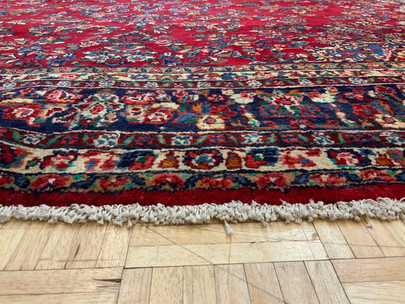 VINTAGE 10ft. x 17ft. TRADITIONAL HAMADAN - David Tiftickjian & Sons