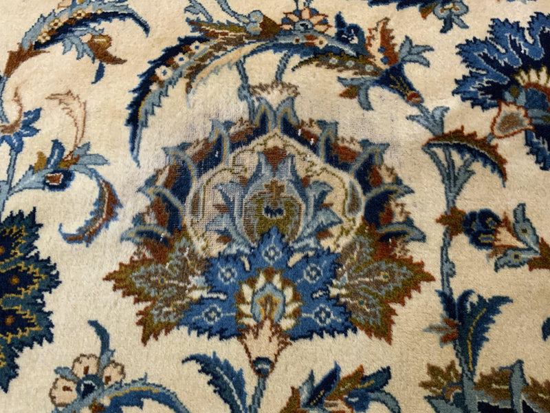 VINTAGE 11ft. x 14ft. TRADITIONAL KASHAN - David Tiftickjian & Sons