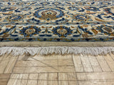 VINTAGE 11ft. x 14ft. TRADITIONAL KASHAN - David Tiftickjian & Sons
