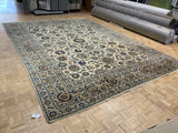 VINTAGE 11ft. x 14ft. TRADITIONAL KASHAN - David Tiftickjian & Sons