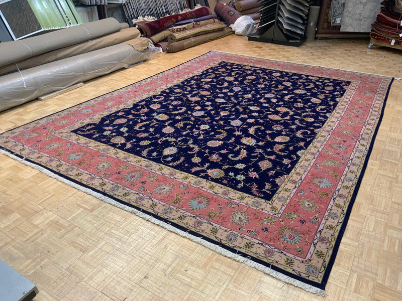 VINTAGE 11ft. x 16ft. TRADITIONAL TABRIZ - David Tiftickjian & Sons
