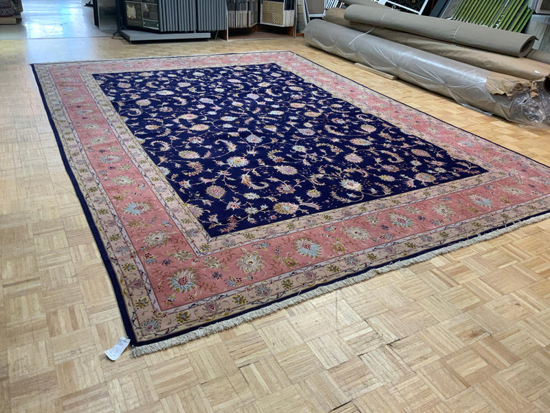 VINTAGE 11ft. x 16ft. TRADITIONAL TABRIZ - David Tiftickjian & Sons