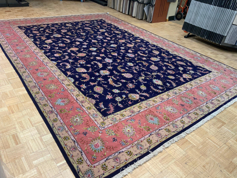 VINTAGE 11ft. x 16ft. TRADITIONAL TABRIZ - David Tiftickjian & Sons