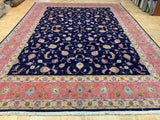 VINTAGE 11ft. x 16ft. TRADITIONAL TABRIZ - David Tiftickjian & Sons