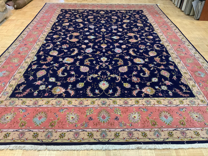 VINTAGE 11ft. x 16ft. TRADITIONAL TABRIZ - David Tiftickjian & Sons