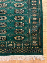 VINTAGE 2ft. x 12ft. GEOMETRIC BOKARA - David Tiftickjian & Sons