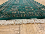VINTAGE 2ft. x 12ft. GEOMETRIC BOKARA - David Tiftickjian & Sons