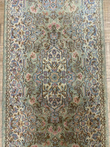 VINTAGE 2ft. x 16ft. FLORAL KERMAN - David Tiftickjian & Sons