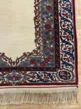 VINTAGE 2ft. x 20ft. FLORAL KERMAN - David Tiftickjian & Sons