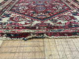 VINTAGE 2ft. x 4ft. GEOMETRIC HAMADAN - David Tiftickjian & Sons