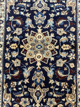 VINTAGE 2ft. x 4ft. TRADITIONAL ISFAHAN - David Tiftickjian & Sons