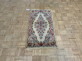 VINTAGE 2ft. x 4ft. TRADITIONAL KAZVIN - David Tiftickjian & Sons