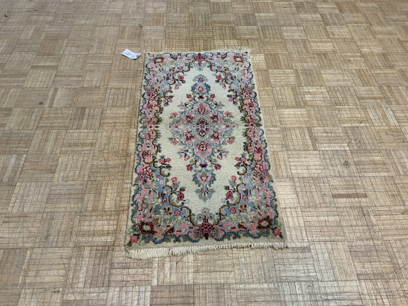 VINTAGE 2ft. x 4ft. TRADITIONAL KAZVIN - David Tiftickjian & Sons