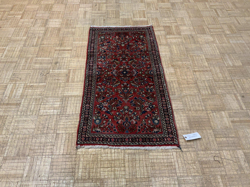 VINTAGE 2ft. x 4ft. TRADITIONAL SAROUK - David Tiftickjian & Sons
