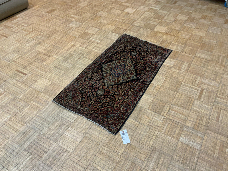 VINTAGE 2ft. x 4ft. TRADITIONAL SAROUK - David Tiftickjian & Sons