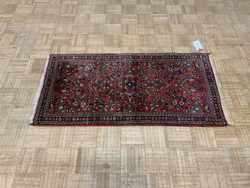 VINTAGE 2ft. x 4ft. TRADITIONAL SAROUK - David Tiftickjian & Sons