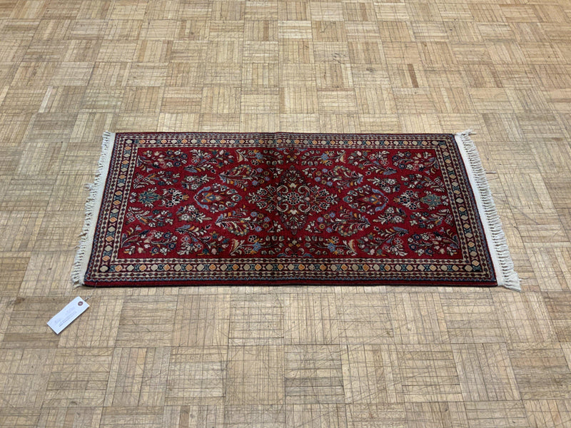 VINTAGE 2ft. x 4ft. TRADITIONAL SAROUK - David Tiftickjian & Sons