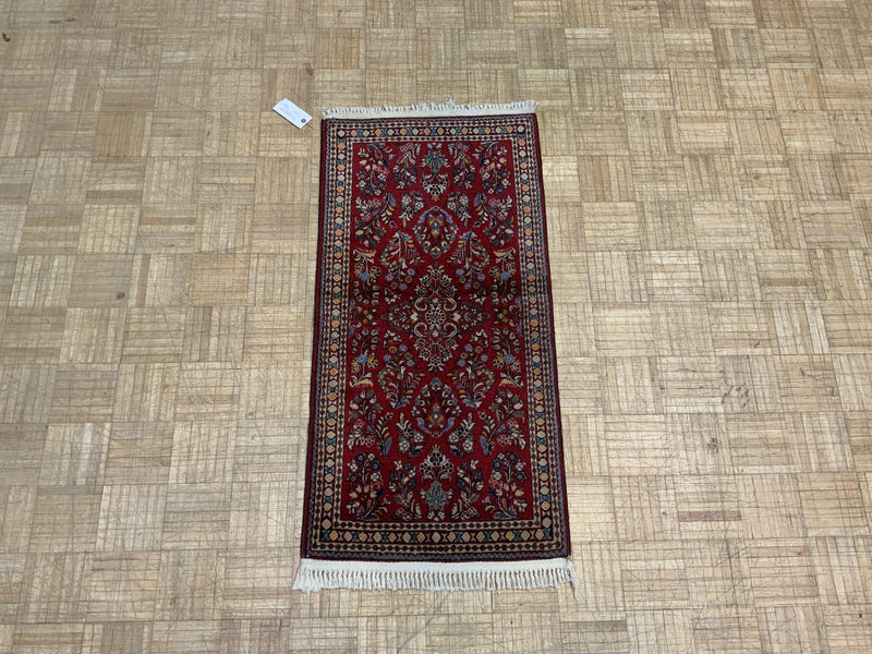 VINTAGE 2ft. x 4ft. TRADITIONAL SAROUK - David Tiftickjian & Sons