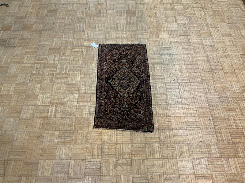 VINTAGE 2ft. x 4ft. TRADITIONAL SAROUK - David Tiftickjian & Sons