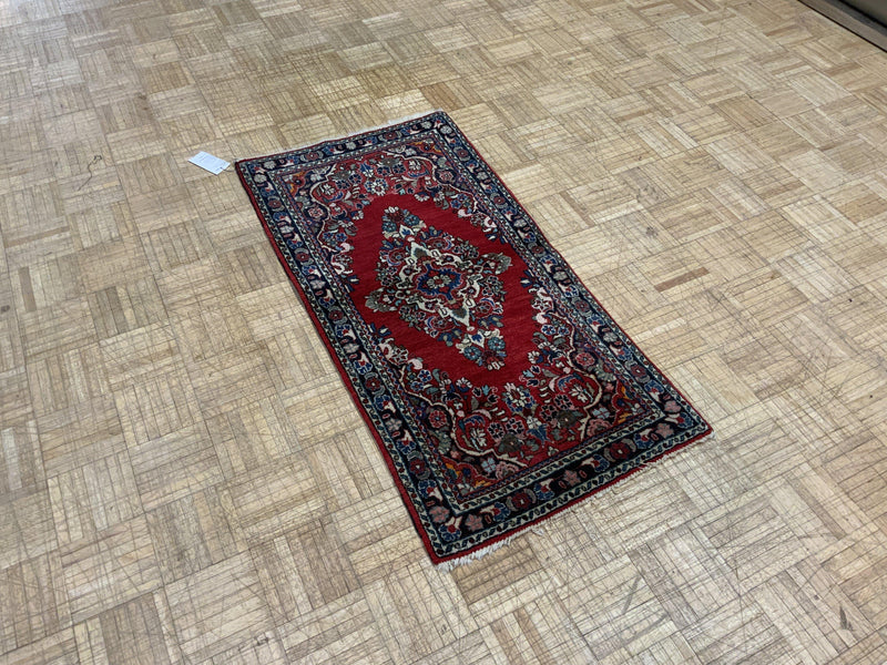 VINTAGE 2ft. x 4ft. TRADITIONAL SAROUK - David Tiftickjian & Sons