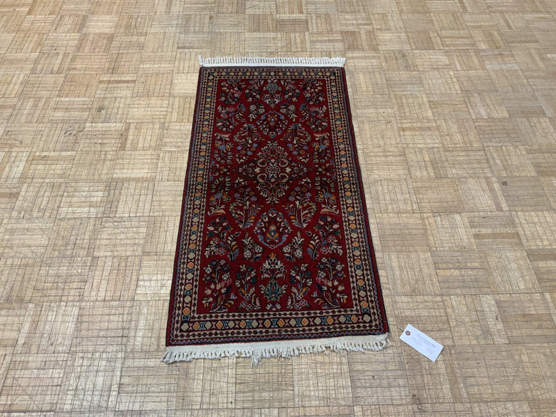 VINTAGE 2ft. x 4ft. TRADITIONAL SAROUK - David Tiftickjian & Sons