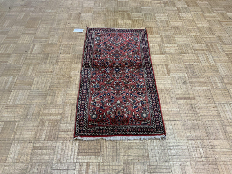 VINTAGE 2ft. x 4ft. TRADITIONAL SAROUK - David Tiftickjian & Sons