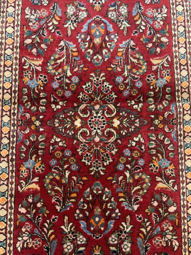 VINTAGE 2ft. x 4ft. TRADITIONAL SAROUK - David Tiftickjian & Sons