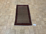 VINTAGE 2ft. x 4ft. TRANSITIONAL SARABAND - David Tiftickjian & Sons