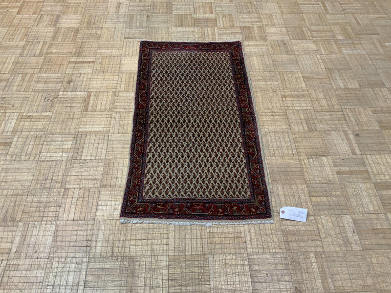 VINTAGE 2ft. x 4ft. TRANSITIONAL SARABAND - David Tiftickjian & Sons