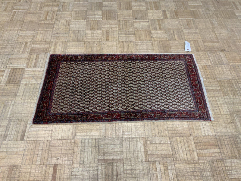 VINTAGE 2ft. x 4ft. TRANSITIONAL SARABAND - David Tiftickjian & Sons
