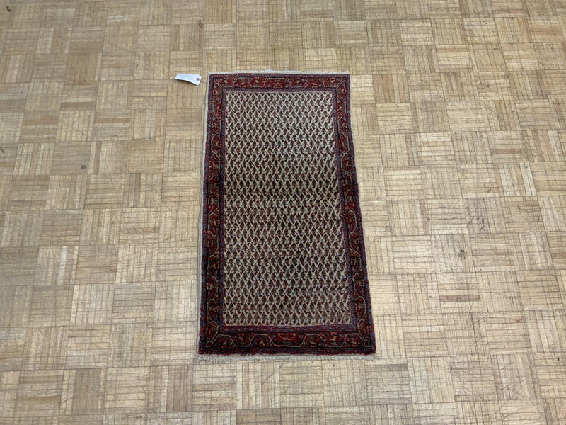 VINTAGE 2ft. x 4ft. TRANSITIONAL SARABAND - David Tiftickjian & Sons