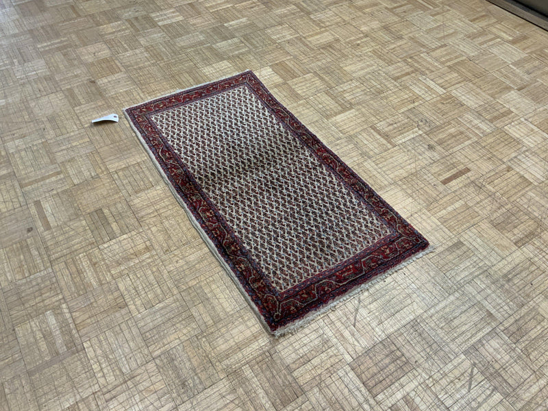 VINTAGE 2ft. x 4ft. TRANSITIONAL SARABAND - David Tiftickjian & Sons