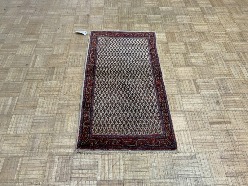 VINTAGE 2ft. x 4ft. TRANSITIONAL SARABAND - David Tiftickjian & Sons