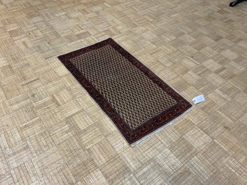 VINTAGE 2ft. x 4ft. TRANSITIONAL SARABAND - David Tiftickjian & Sons