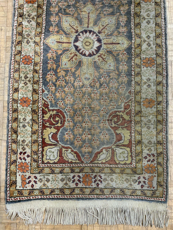 VINTAGE 2ft. x 5ft. TRADITIONAL TABRIZ - David Tiftickjian & Sons