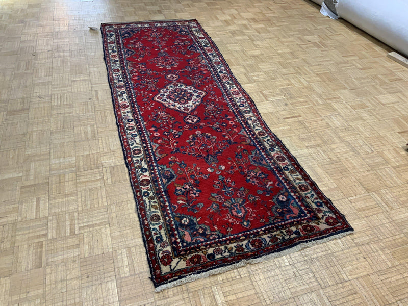 VINTAGE 3ft. x 10ft. TRADITIONAL DERGAZINE - David Tiftickjian & Sons