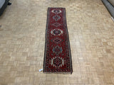 VINTAGE 3ft. x 10ft. TRANSITIONAL KARAJA - David Tiftickjian & Sons
