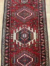 VINTAGE 3ft. x 10ft. TRANSITIONAL KARAJA - David Tiftickjian & Sons