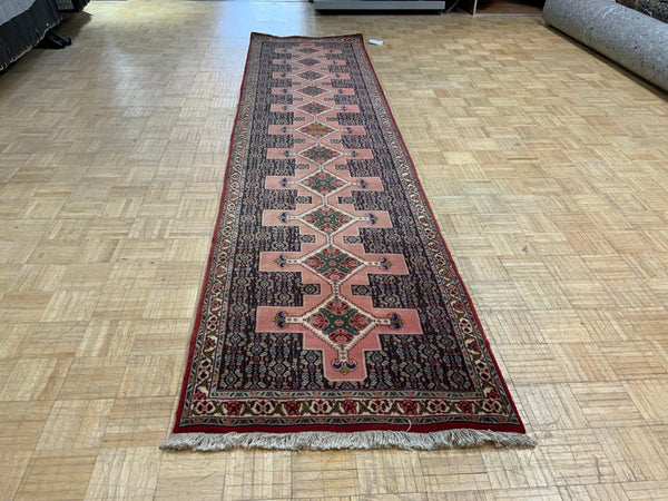 VINTAGE 3ft. x 12ft. TRANSITIONAL SENNEH - David Tiftickjian & Sons