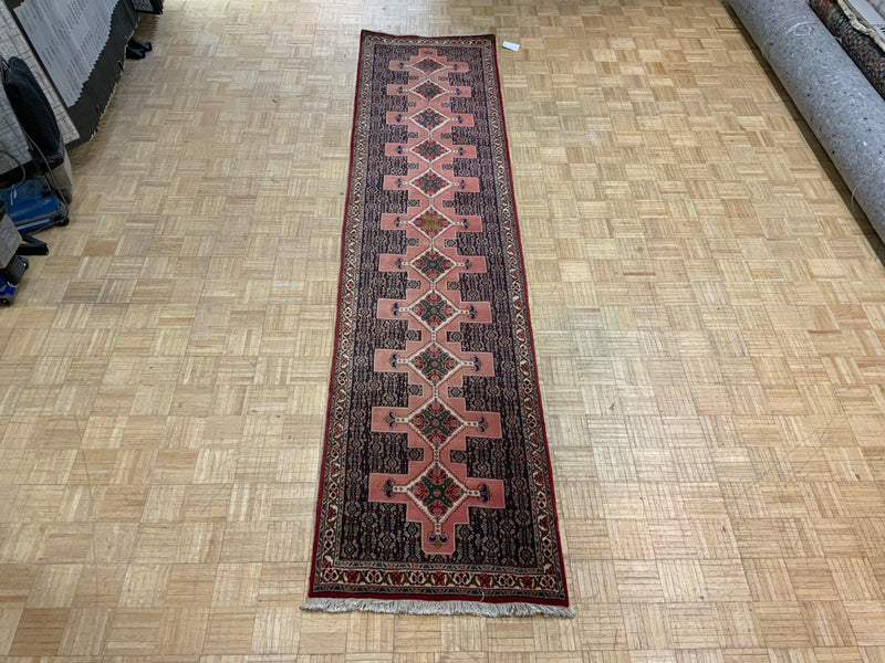 VINTAGE 3ft. x 12ft. TRANSITIONAL SENNEH - David Tiftickjian & Sons