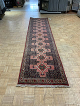 VINTAGE 3ft. x 12ft. TRANSITIONAL SENNEH - David Tiftickjian & Sons
