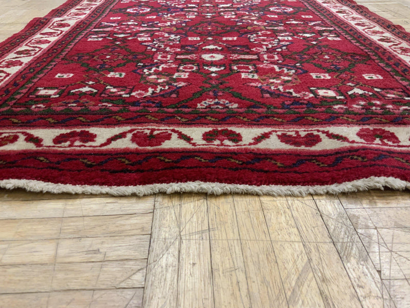 VINTAGE 3ft. x 13ft. TRADITIONAL HAMADAN - David Tiftickjian & Sons