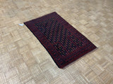 VINTAGE 3ft. x 4ft. GEOMETRIC BALOUCH - David Tiftickjian & Sons